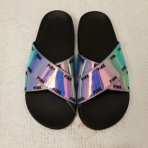Pink Victoria Secret sandals